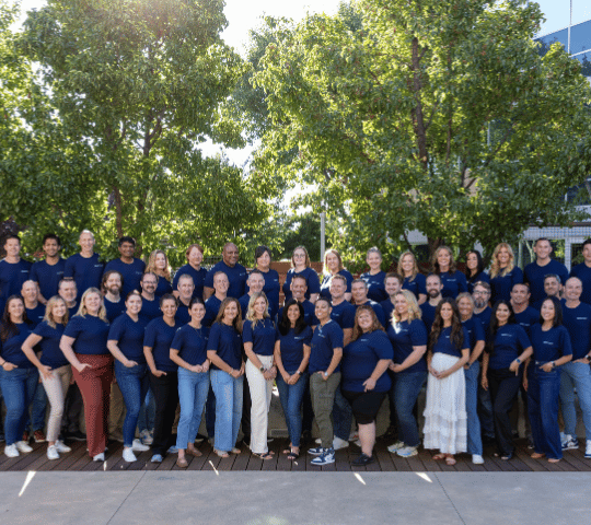 SavvyMoney Team Outside of Dublin Office