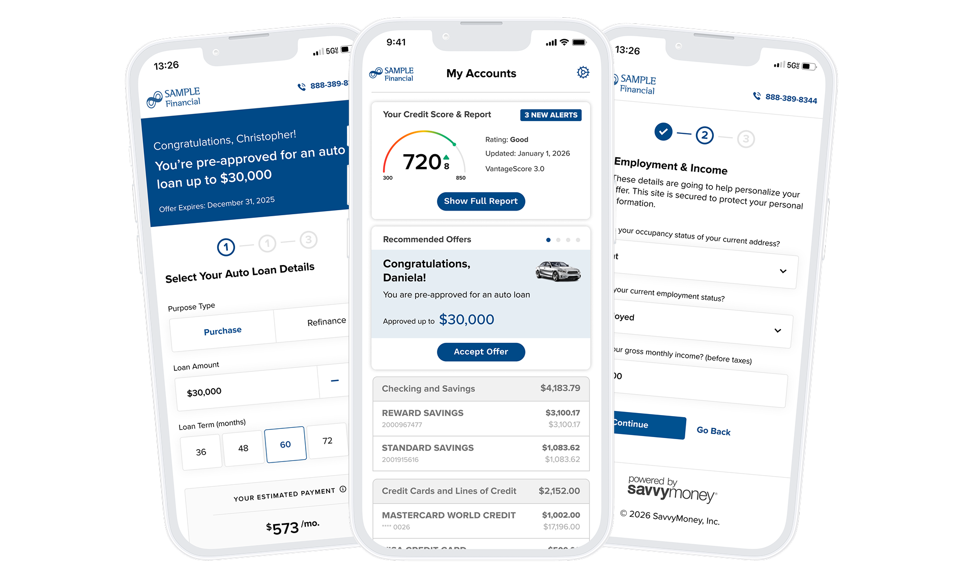 Pre-Approval Marketing Multi Screen Fan Design